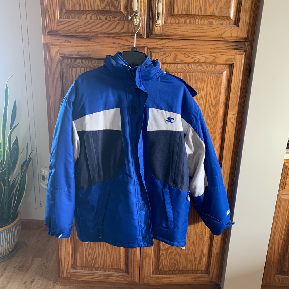 STARTER Blue and White Jacket